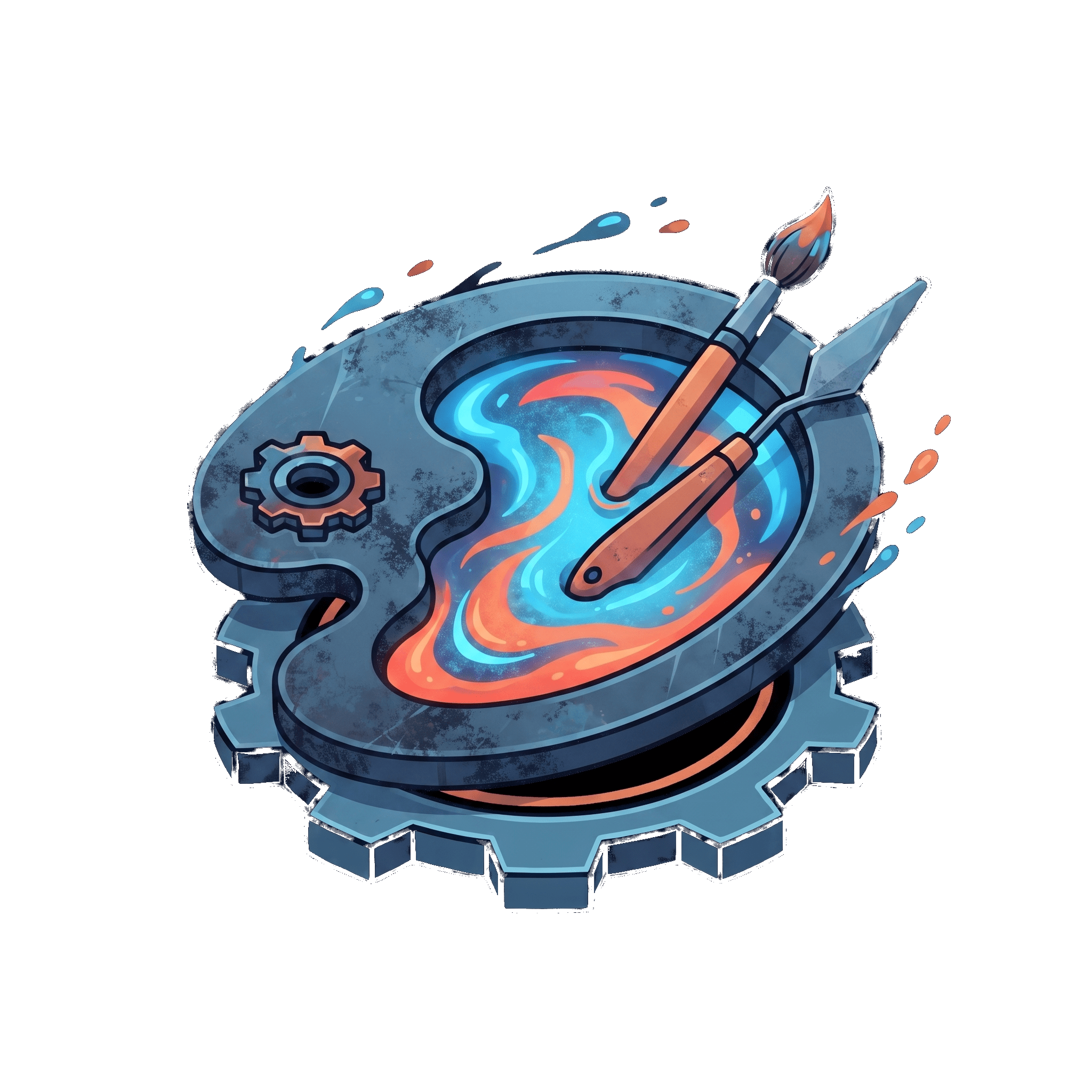 Icono de diseño 3D personalizado y a medida de Sorkuntzak 3D.